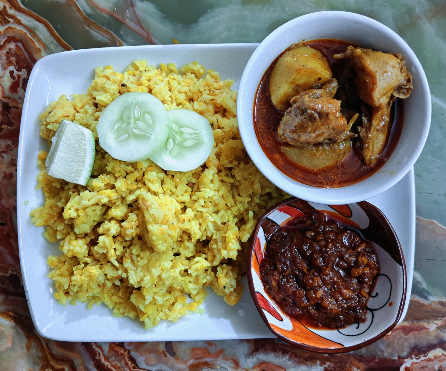 Khichuri Platter for 2